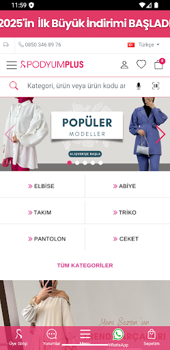 PodyumPlus ekran görüntüsü