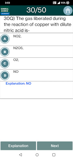 General Science Quiz ekran görüntüsü