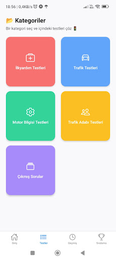 EhliyetUp - Ehliyet Sınav Soru ekran görüntüsü