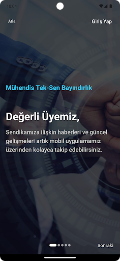 Mühendis Tek-Sen Bayındırlık ekran görüntüsü