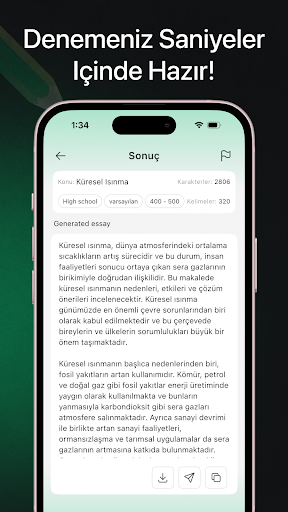 Yapay Zeka Deneme Yazarı ekran görüntüsü