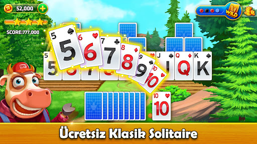 Solitaire TriPeaks - Çiftlik ekran görüntüsü