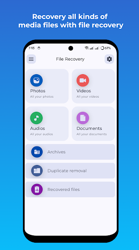 File Recovery - Restore Files ekran görüntüsü