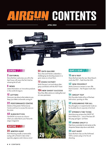 Airgun World Magazine ekran görüntüsü