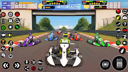 buggy yarışı: kart yarışı oyun ekran görüntüsü