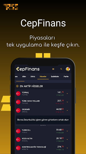 CepFinans: Döviz, Altın, Borsa ekran görüntüsü