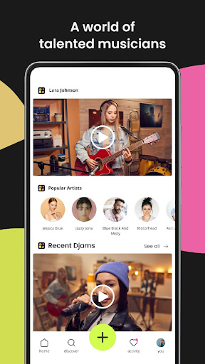 Djaminn: The Talent Platform ekran görüntüsü