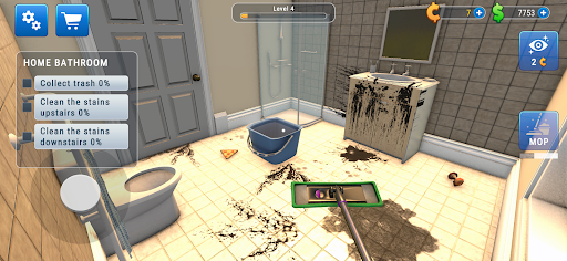 House Cleaner Simulator ekran görüntüsü