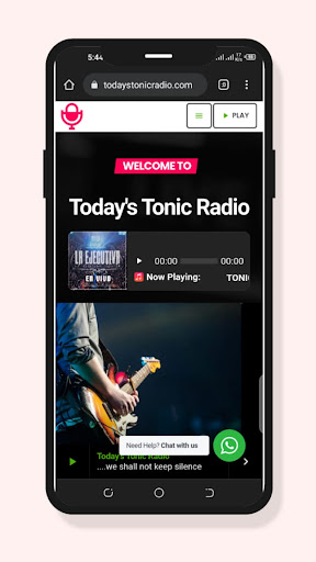 Today's Tonic Radio ekran görüntüsü