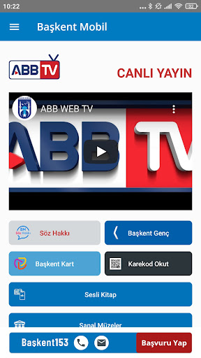 Başkent Mobil ekran görüntüsü