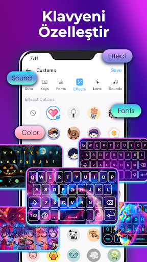 LED Keyboard - Klavye Temaları ekran görüntüsü