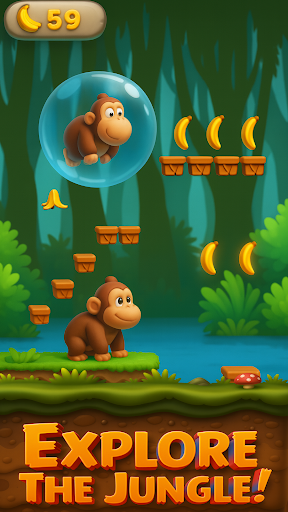 Banana King Kong: Jungle Run ekran görüntüsü