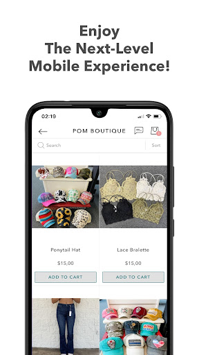 Shop POM ekran görüntüsü