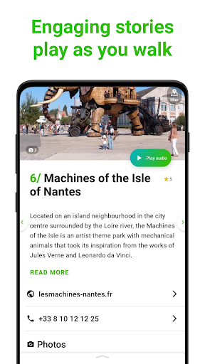 Nantes Tour Guide:SmartGuide ekran görüntüsü