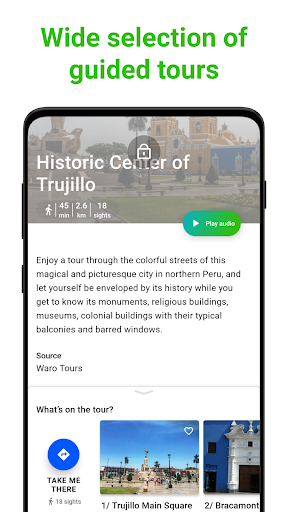 Trujillo Tour Guide:SmartGuide ekran görüntüsü