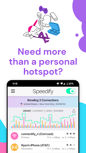 Speedify: Unbreakable VPN ekran görüntüsü