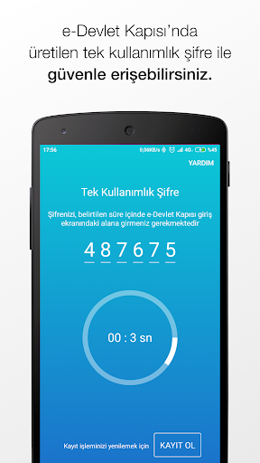 e-Devlet Anahtar ekran görüntüsü