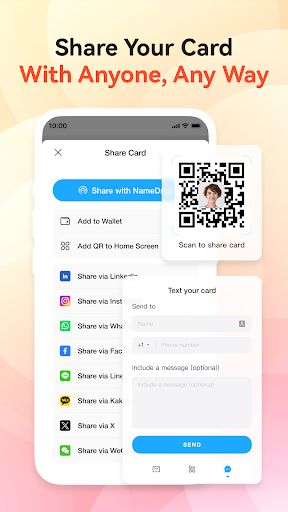 CamCard-AI Scanner, Transcribe ekran görüntüsü
