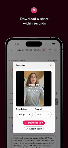Fliki - AI Video Editor ekran görüntüsü