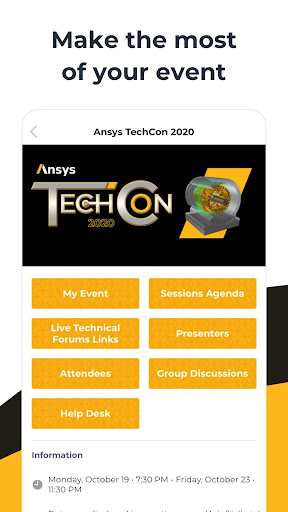 Ansys Events ekran görüntüsü