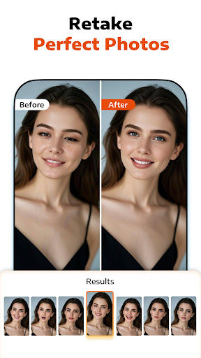 AI Photo Retake - FaceAura ekran görüntüsü