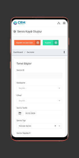 Bulutfilo Crm ekran görüntüsü