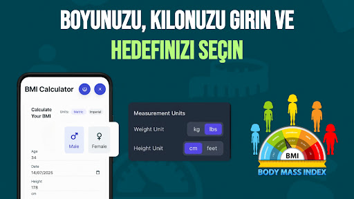Hızlı BMI Hesaplayıcı ekran görüntüsü