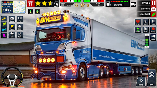 US Cargo Truck Driving Sim ekran görüntüsü