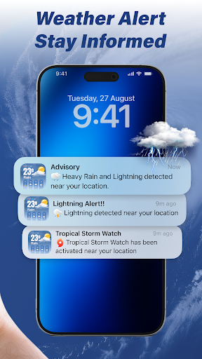 Weather Radar & Daily Forecast ekran görüntüsü