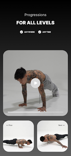 Thenx: Calisthenics Training ekran görüntüsü