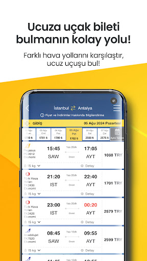 Ucuzabilet: Uçak & Otobüs ekran görüntüsü