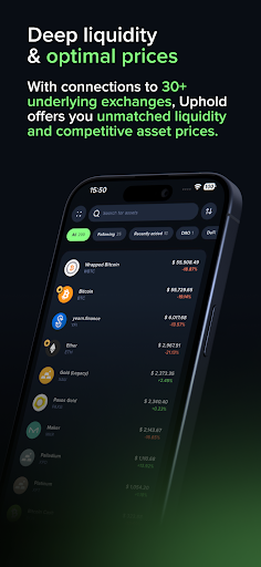 Uphold: Buy BTC, ETH and 300+ ekran görüntüsü