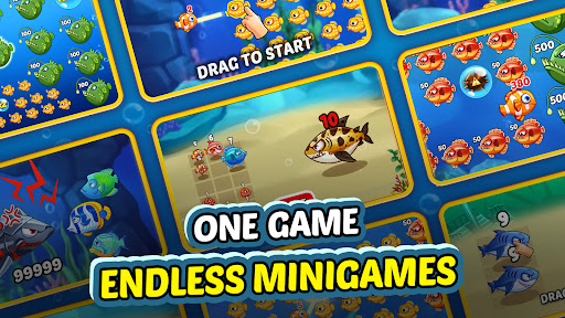 Fish Dash: Shark Eater Frenzy ekran görüntüsü