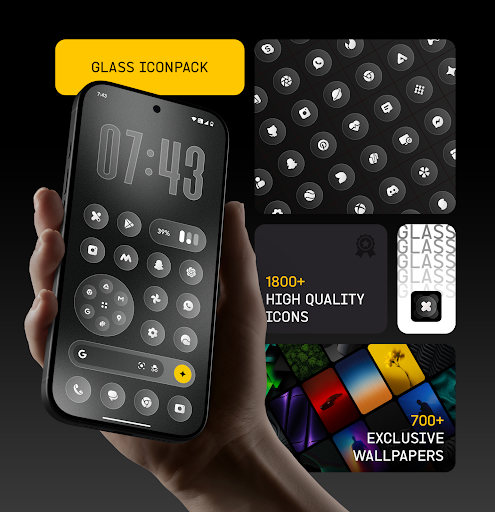Glass Icon Pack ekran görüntüsü
