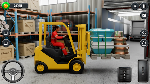 Forklift Simulator Extreme 3d ekran görüntüsü