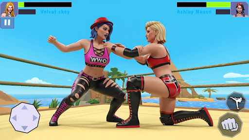 Bad Girls Wrestling Game ekran görüntüsü