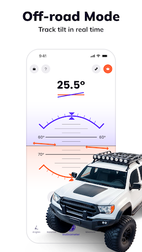 Inclinometer Pro: Angle Meter ekran görüntüsü