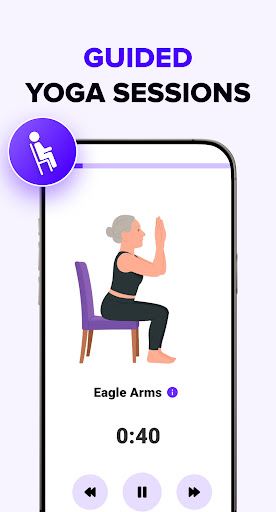 Chair Yoga for Seniors ekran görüntüsü