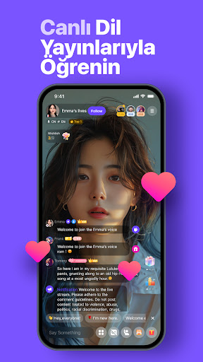 HelloTalk - Dil Değişimi ekran görüntüsü