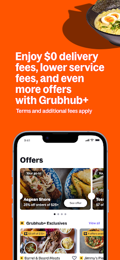 Grubhub: Food Delivery ekran görüntüsü