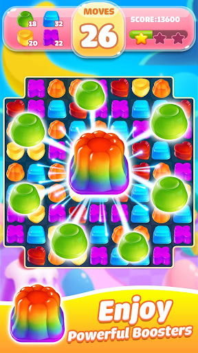 Jelly Jam Crush- Match 3 Games ekran görüntüsü