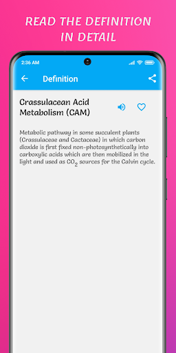 Biology Dictionary ekran görüntüsü