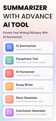 AI Summarizer: Makale & Hikaye ekran görüntüsü
