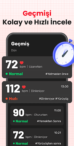 Nabız Ölçer - Tansiyon Ölçer ekran görüntüsü