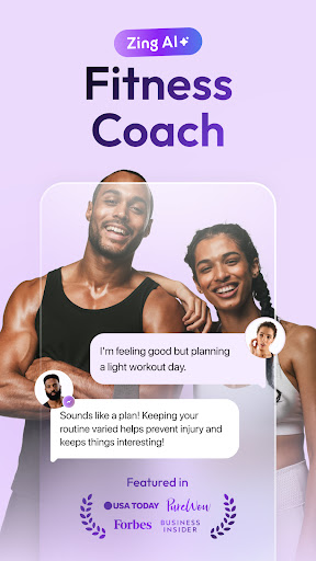 Zing AI: Home & Gym Workouts ekran görüntüsü
