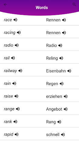 English & German ekran görüntüsü