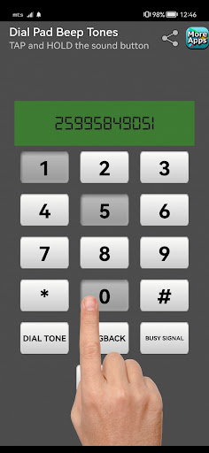 Dial Pad Beep Tones ekran görüntüsü