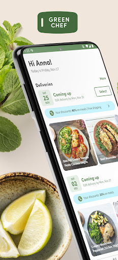 Green Chef: Healthy Recipes ekran görüntüsü