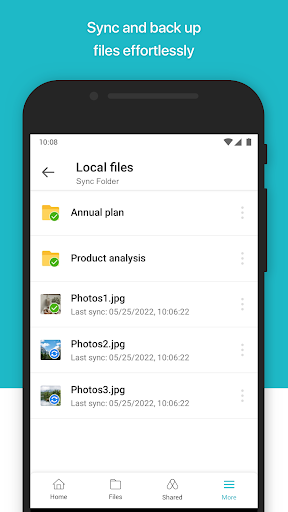 Synology Drive ekran görüntüsü