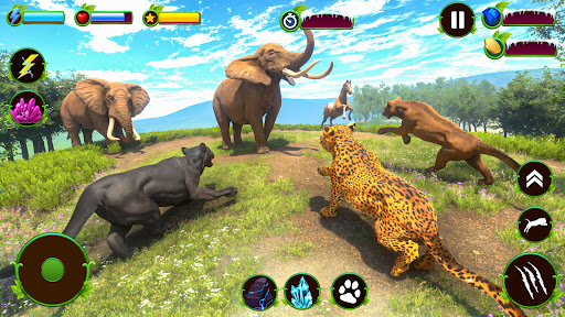 Wild Panther Family Life Games ekran görüntüsü